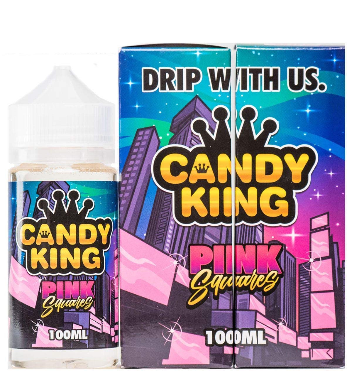 elf bar vape uk Grape Bubblegum CANDY KING 100ml  $13.99