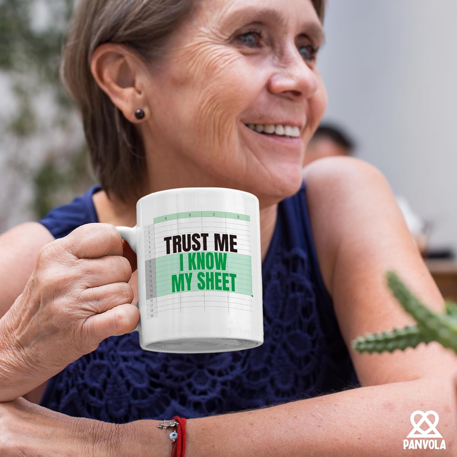 Trust Me I Know My Sheet Accountant Gifts Bankers Bookkeeper CPA Accounting Student Teacher Data Analyst Novelty Drinkware Ceramic Mug 11 oz White - Image 5