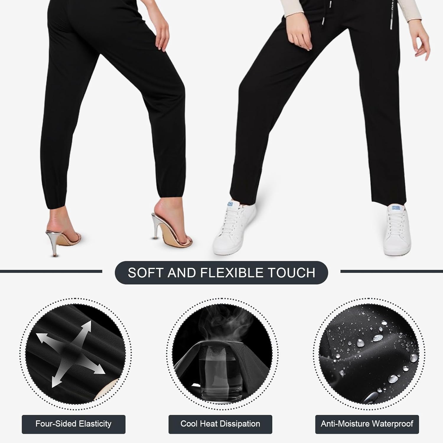 Stretch Active Pants for Women, New Sport Breathable Casual Travel Pants for Older Women (XXS-4XL) - Image 4