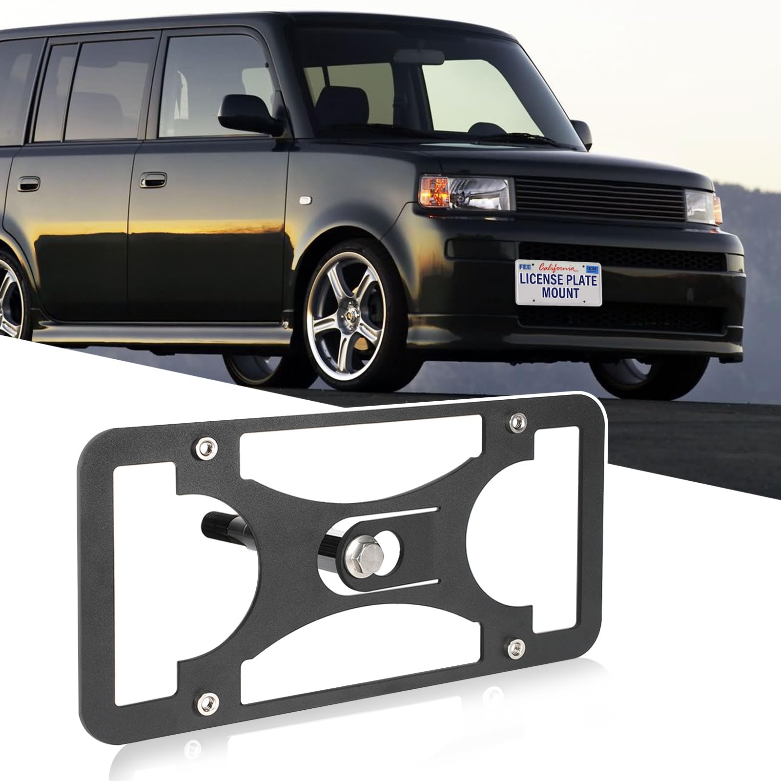 Amazon.com: License Plate Mount Fits Scion xB 2008-2015 | No Drill