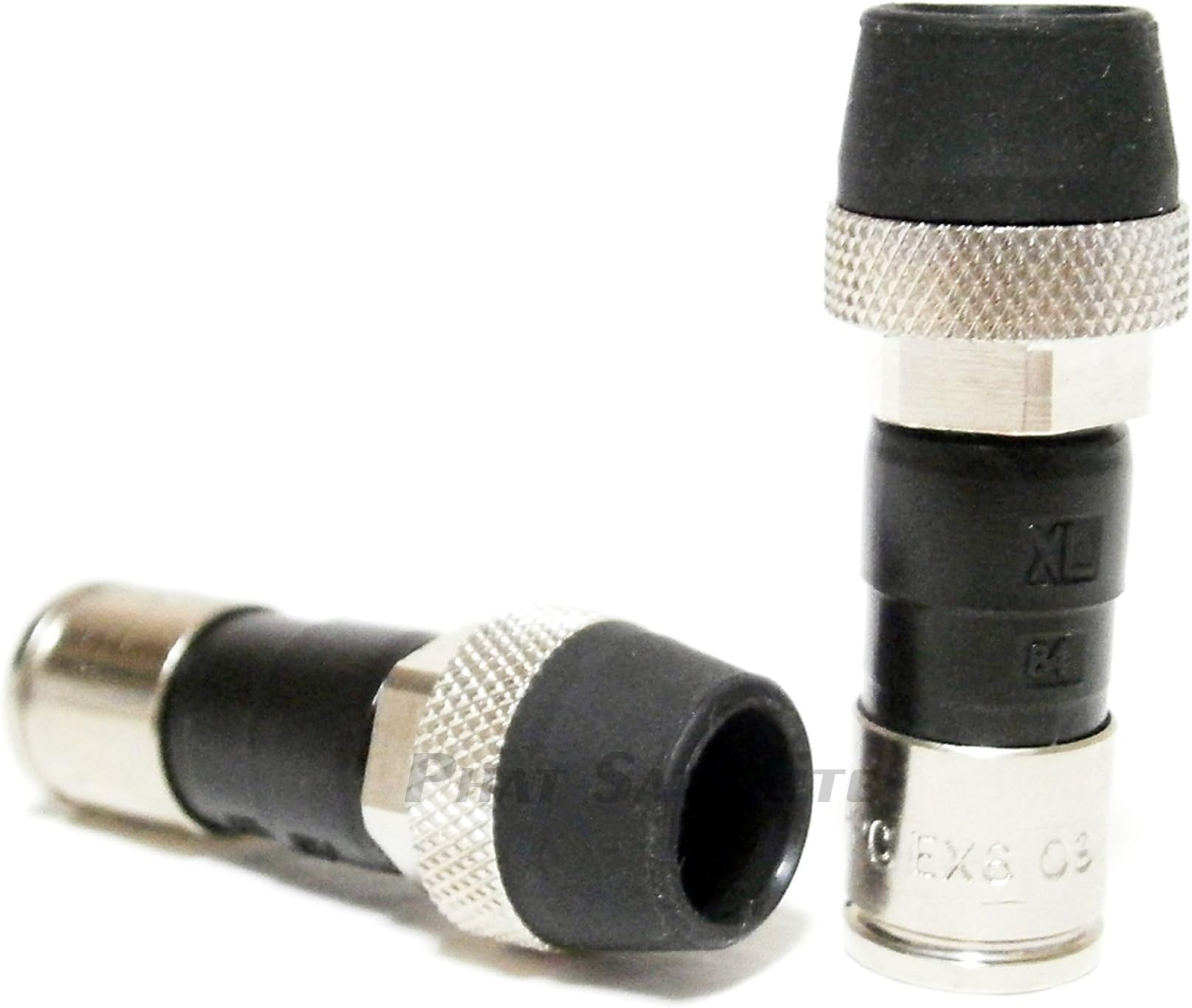 50 Pieces PPC RG6 AquaTight Weather Boot Univeral Drop Compression Connectors Coaxial Fitting