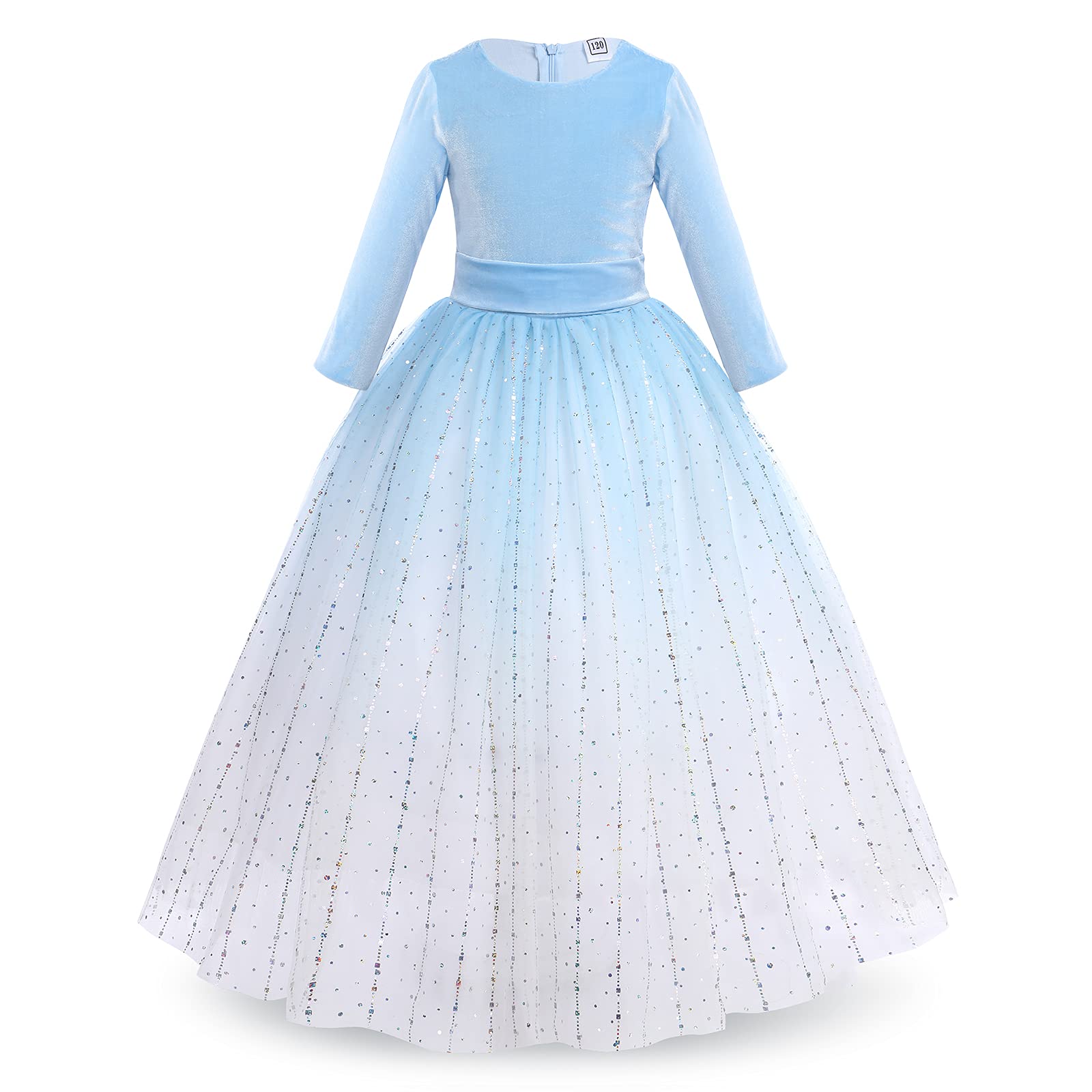 Vestido de Navidad para niñas ideal para bodas de invierno y desfiles de gala 7