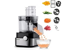 Anatole Heavy-Duty Food Processor Commercial 20-Cup Electric Vegetable Dicer Chopper
