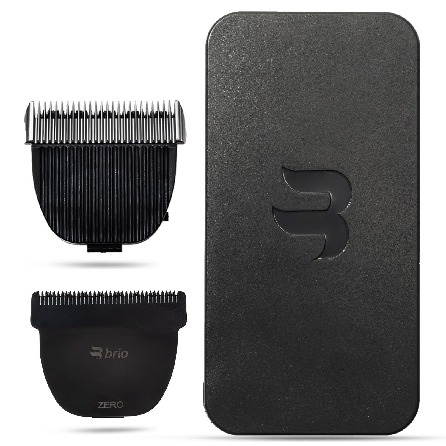 Brio Compatible for Both Beardscape V1 & V2, Zero Blade Black, Body Blade & Blade Case
