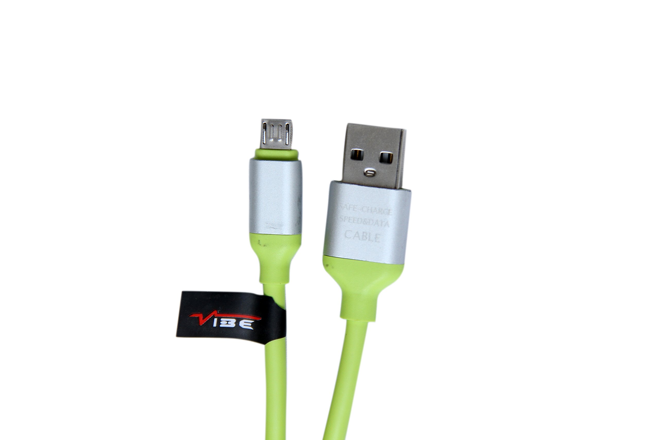 VIBE Universal Micro Green USB Cable 1.5 metre Quick Charging