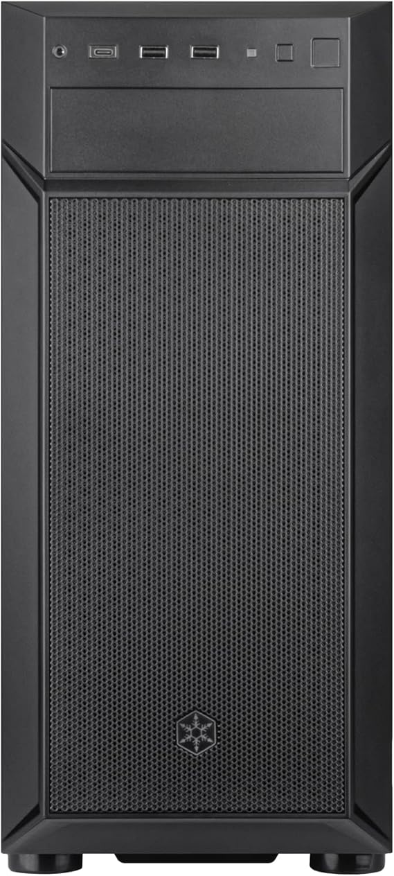 Silverstone Technology FARA 513 High Airflow ATX Chassis with Excellent Hardware Compatibility and Type-C Port, SST-FA513-B-C