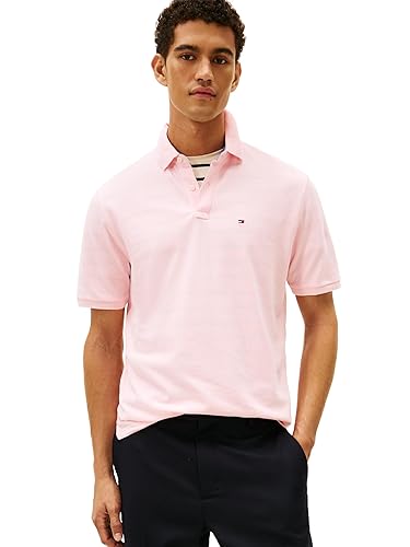 Tommy Hilfiger Men's Short Sleeve Cotton Pique Polo Shirt in Classic Fit