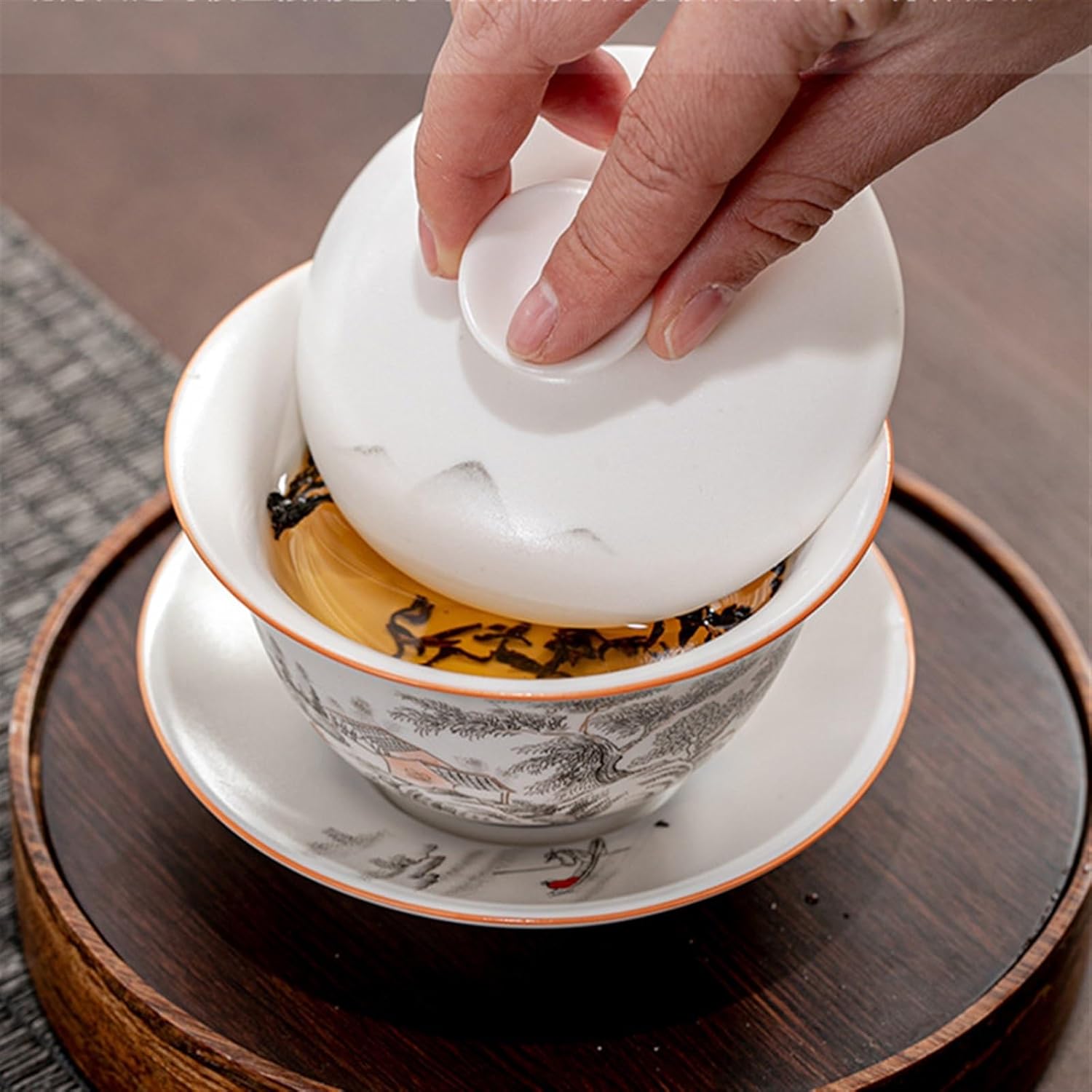 Tea cups Teacup Handmade Tea Tureen Boutique Porcelain Teaware Accessories Drinkware Cups，