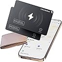 Wallet Tracker Air Tag Slim Card 0.094in Bluetooth Tracker for Wallets, Passport, Work with Apple Find My, Wireless Charging, Card Locator- iOS Only [Apple MFi Certified] - 2pcs in 1 Box