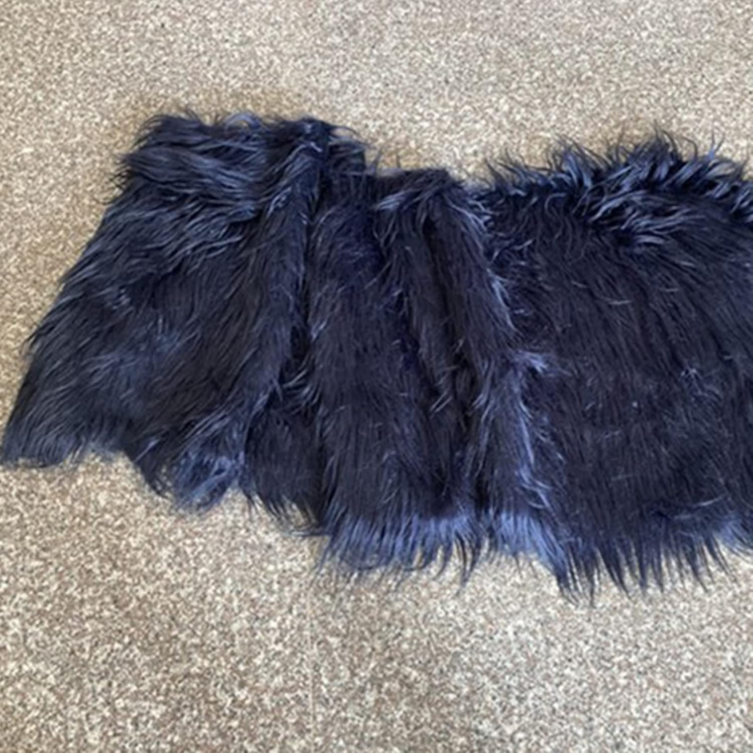 Faux Fur Sherpa Fleece Fabric Long Pile Thick Faux Fur