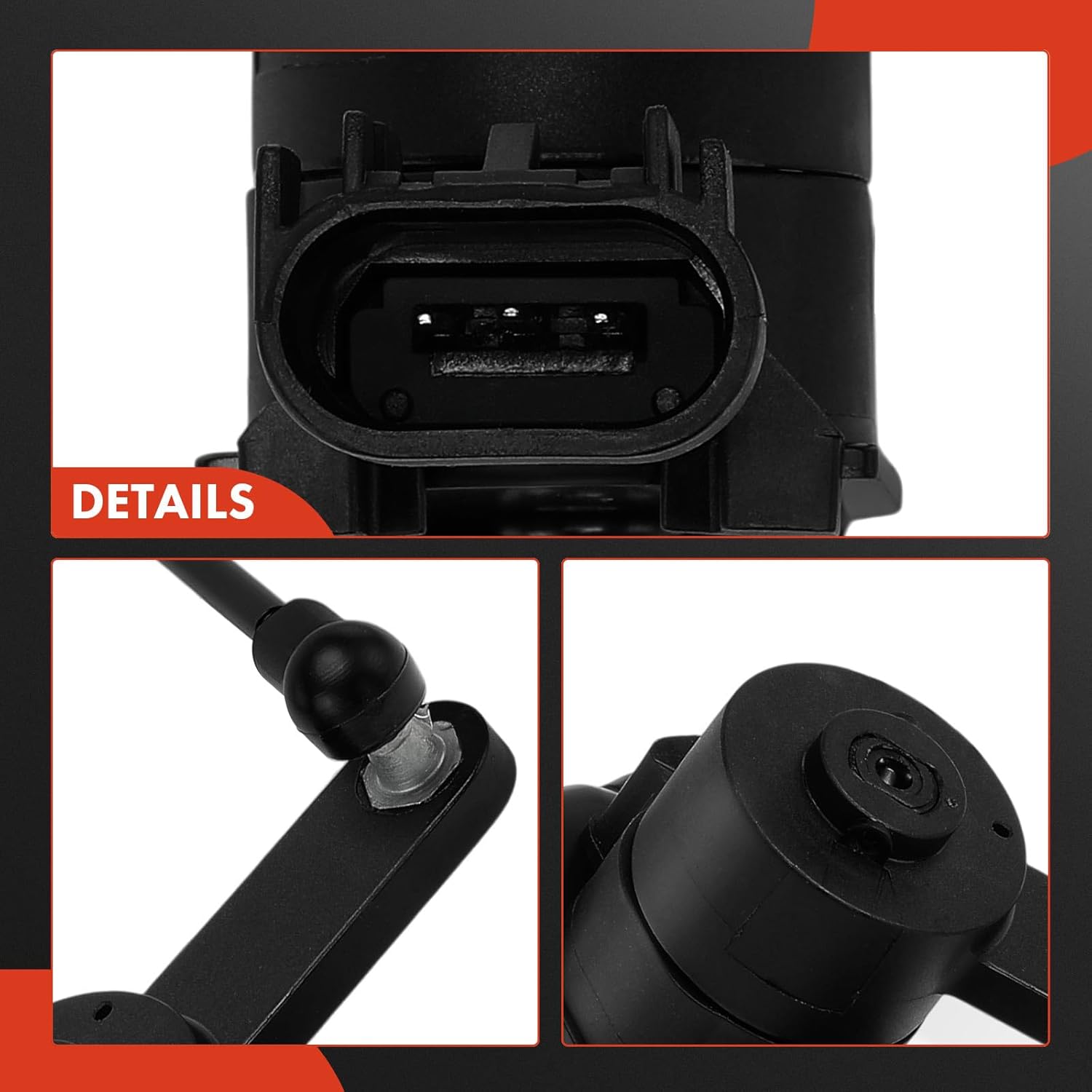 A-Premium Ride Height Level Sensor Compatible with Mercedes-Benz G500 2002-2008, G55 AMG 2003-2011, G550 2009-2018, G550 4x4 2017-2018, G63 AMG 2013-2018, G65 AMG, Front Driver or Passenger Side