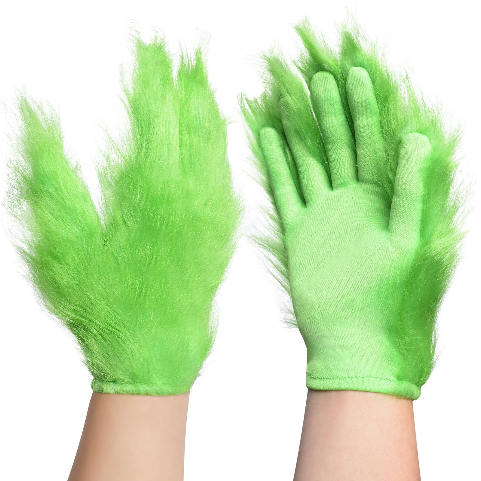 Green Monster Gloves Costumes for Christmas Halloween