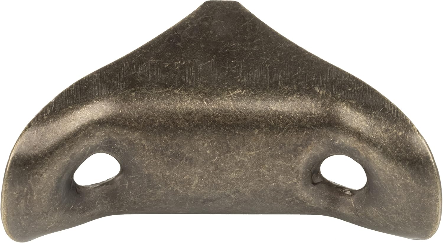 Antique Brass Chair Leg Brace - 1 1/2" - Pack of 4 - Corner Braces for Reinforcing Old Wooden Chair Legs | CP6-AB