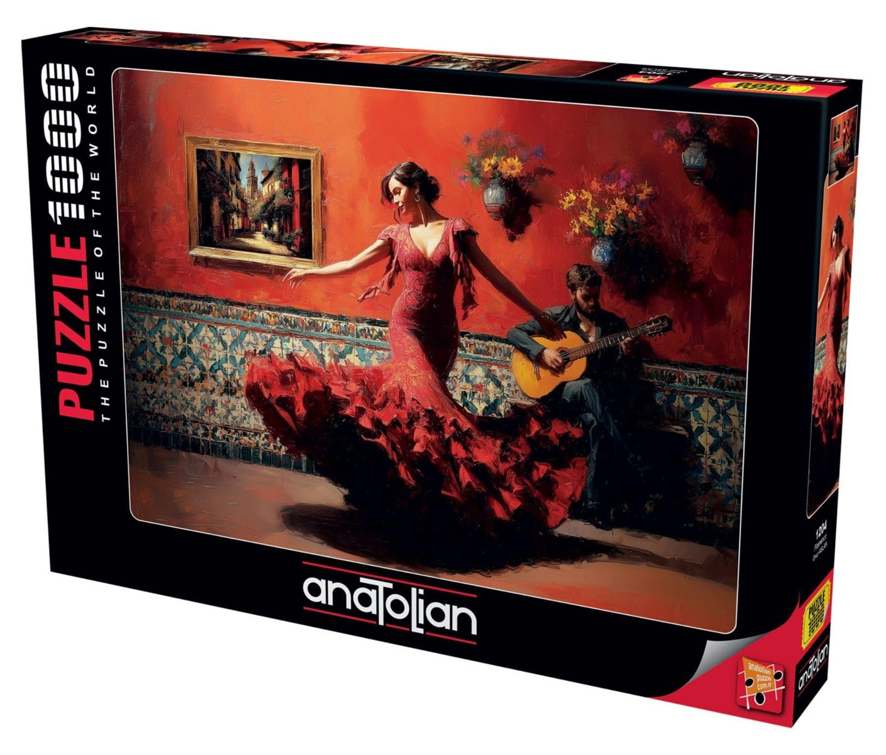 Anatolian Puzzle - Flamenco,1000 Parça Puzzle, #1204