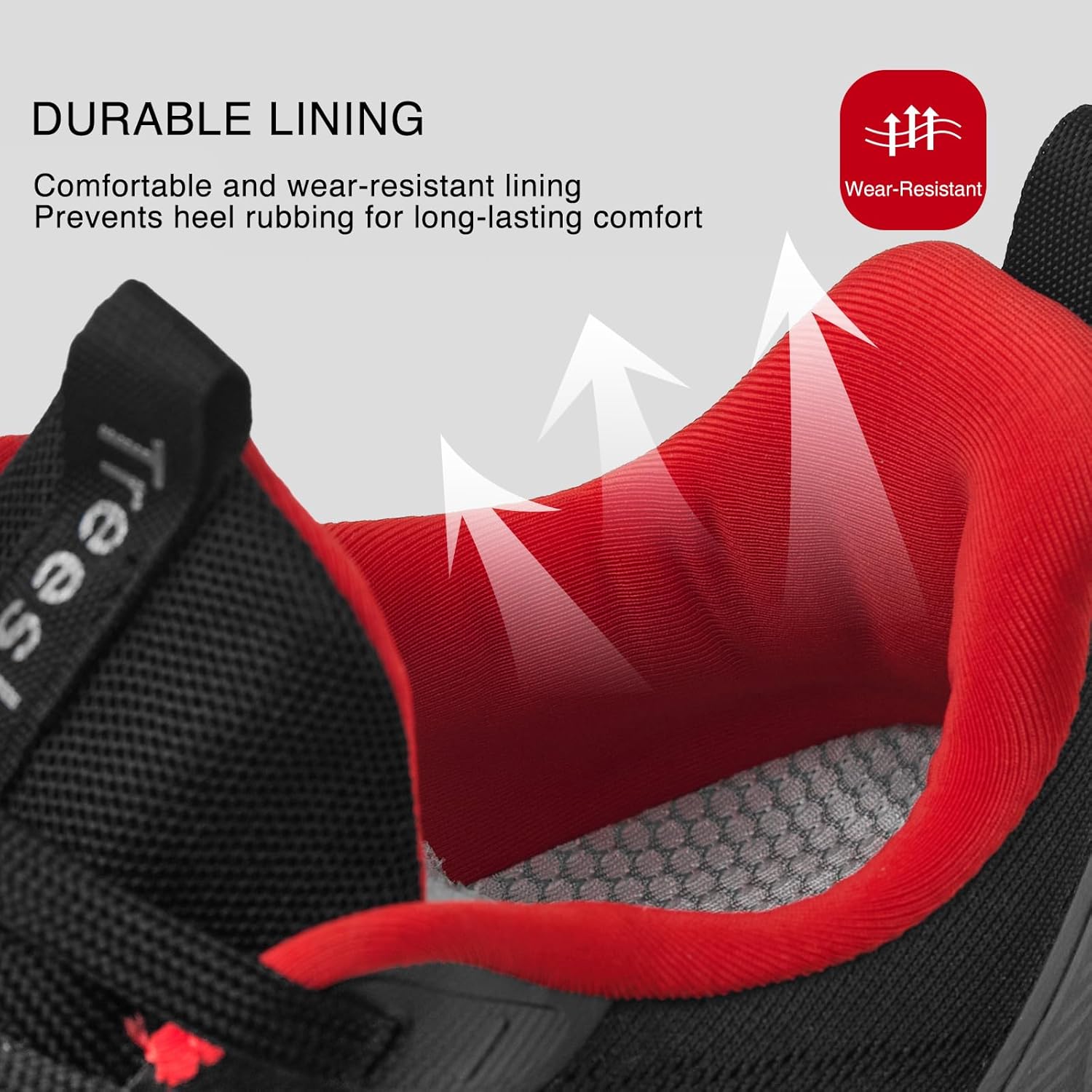 Treesky Non Slip Work Shoes for Women in Food Service - Slip Resistant, Comfortable & Lightweight Sneakers, Suitable for Restaurant, Kitchen & Nursing Crews - Image 7