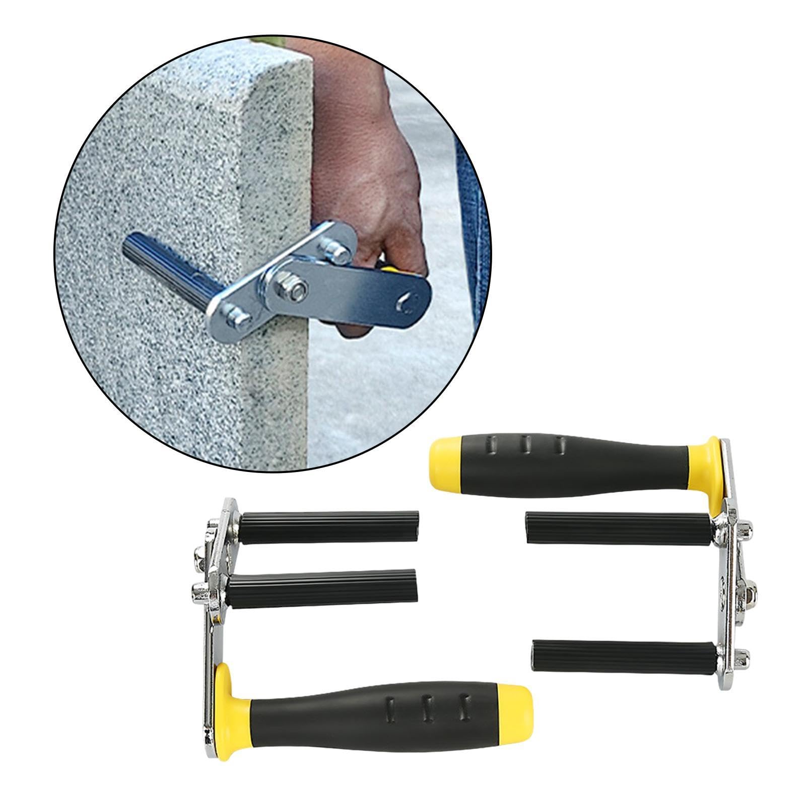 2 Elevadores Portátiles para Placas de Yeso Y Paneles de Madera Contrachapada, 1 Par de Asas, Elevador de Carga