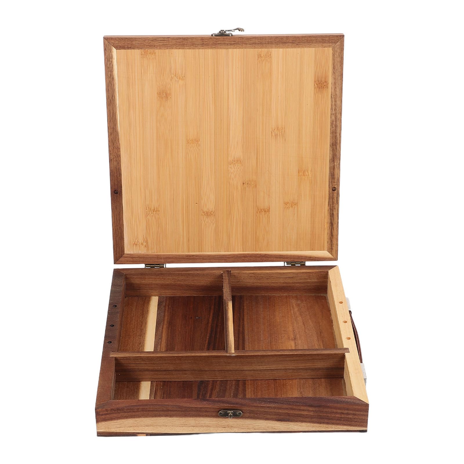 ULTECHNOVO Tabla Moldeadora para Ganchillo con Asa Portátil y Cajón de Almacenamiento, Base de Madera Gruesa con Diseño de Pendiente Ajustable para Proyectos de Tejido DIY
