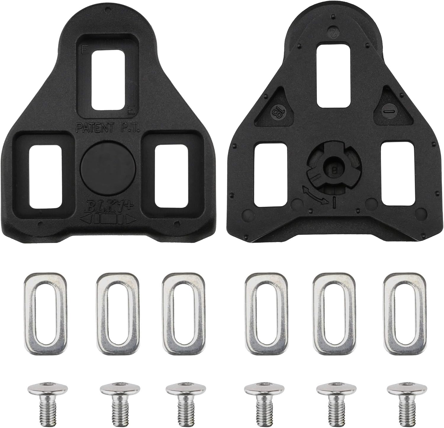 CyclingDeal Compatible with Peloton Look Delta (0 Degree Fixed Floating) Bike Cleats - Indoor Cycling & Road - Fully Identical or Compatible with Peloton Indoor Bikes Pedals and Shoes : Sports & Outdoors