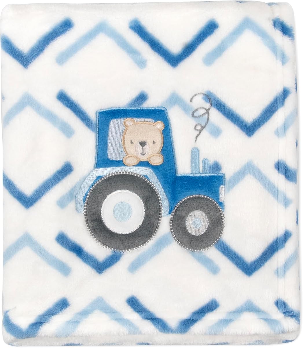 Manta polar de felpa y mantas receptoras para bebés para niños y niñas 30x36