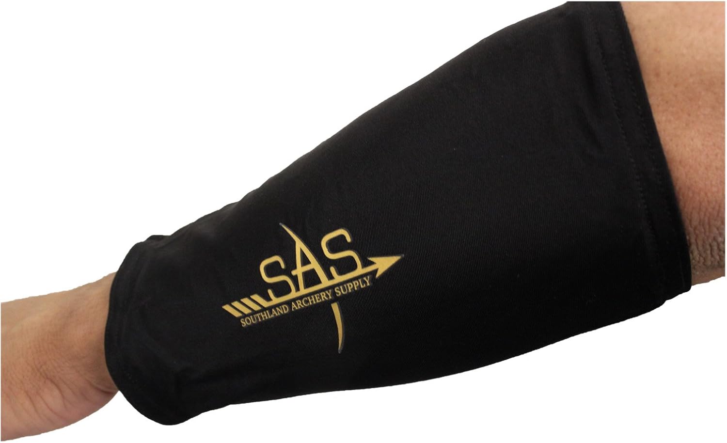 Southland Archery Supply SAS 8.5" Elastic Slip-on Armguard Band with Foam Protection : Sports & Outdoors