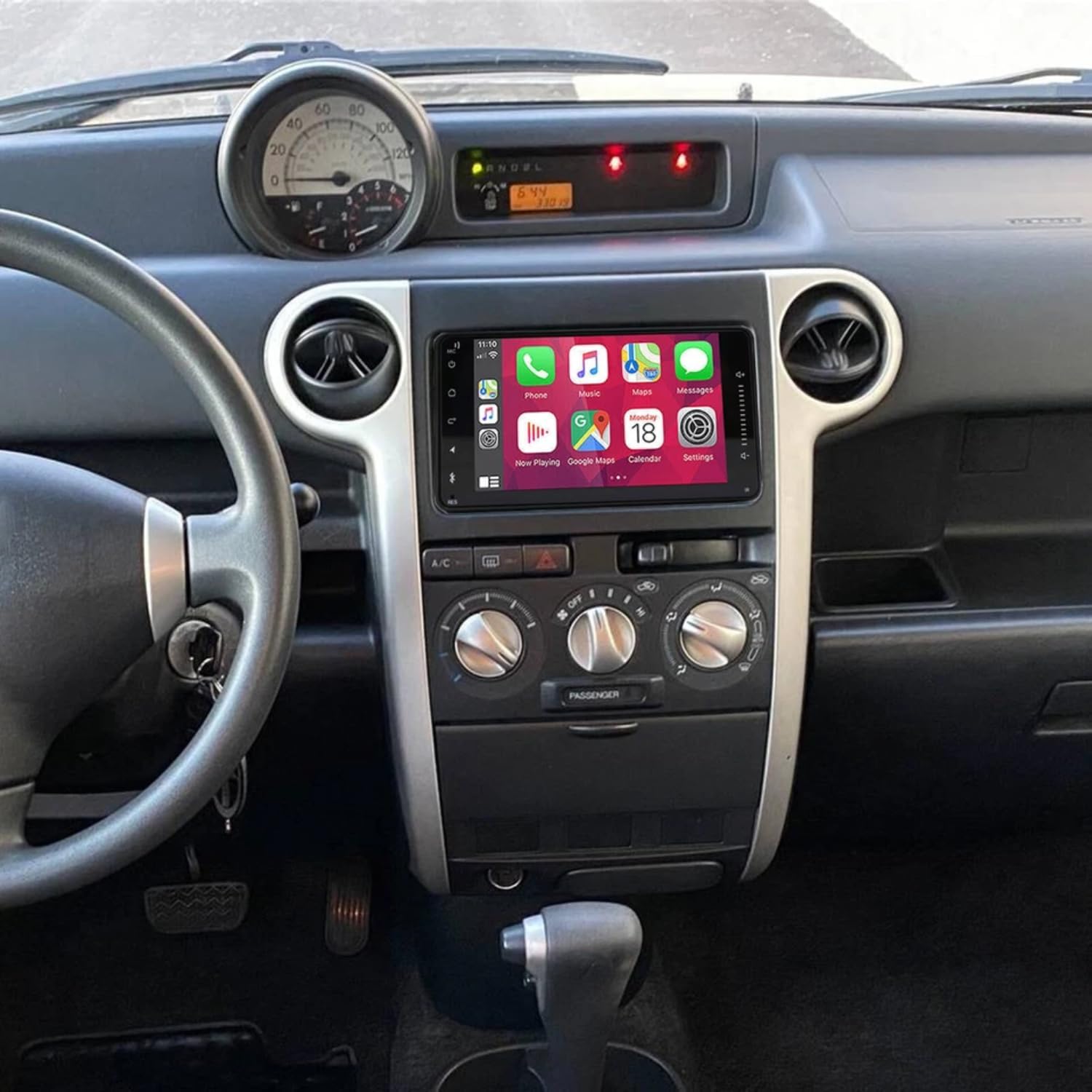 4+64G 7 Inch Android 13 car Stereo Radio for Toyota 4Runner 2003-2009，for Tundra 2003-2006 for Sequoia 2003-2007 Touch Screen w/Wireless Carplay & Android Auto WiFi Bluetooth Navigation Camera MIC