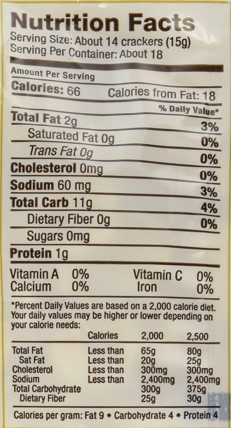 New England Original Westminster Bakeries Oyster and Soup Crackers, 9 Ounce (6 Pack)