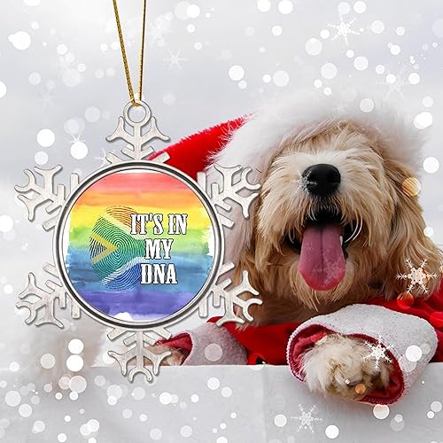 Miniatura 4 de CowkissSign South Africa Christmas Ornament - South Africa Flag Rainbow Gay Pride Gift Travel Souvenir Decorative Hanging Ornaments South Africa