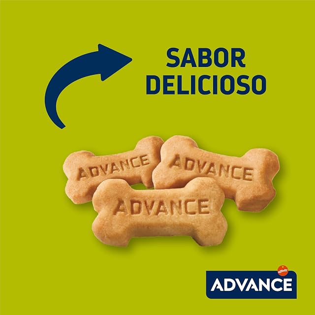 Foto 2 de 4 de ADVANCE Snacks Hypoallergenic - Galletas Para Perros - Pack De 7 x 150 g - Total 1,05 kg