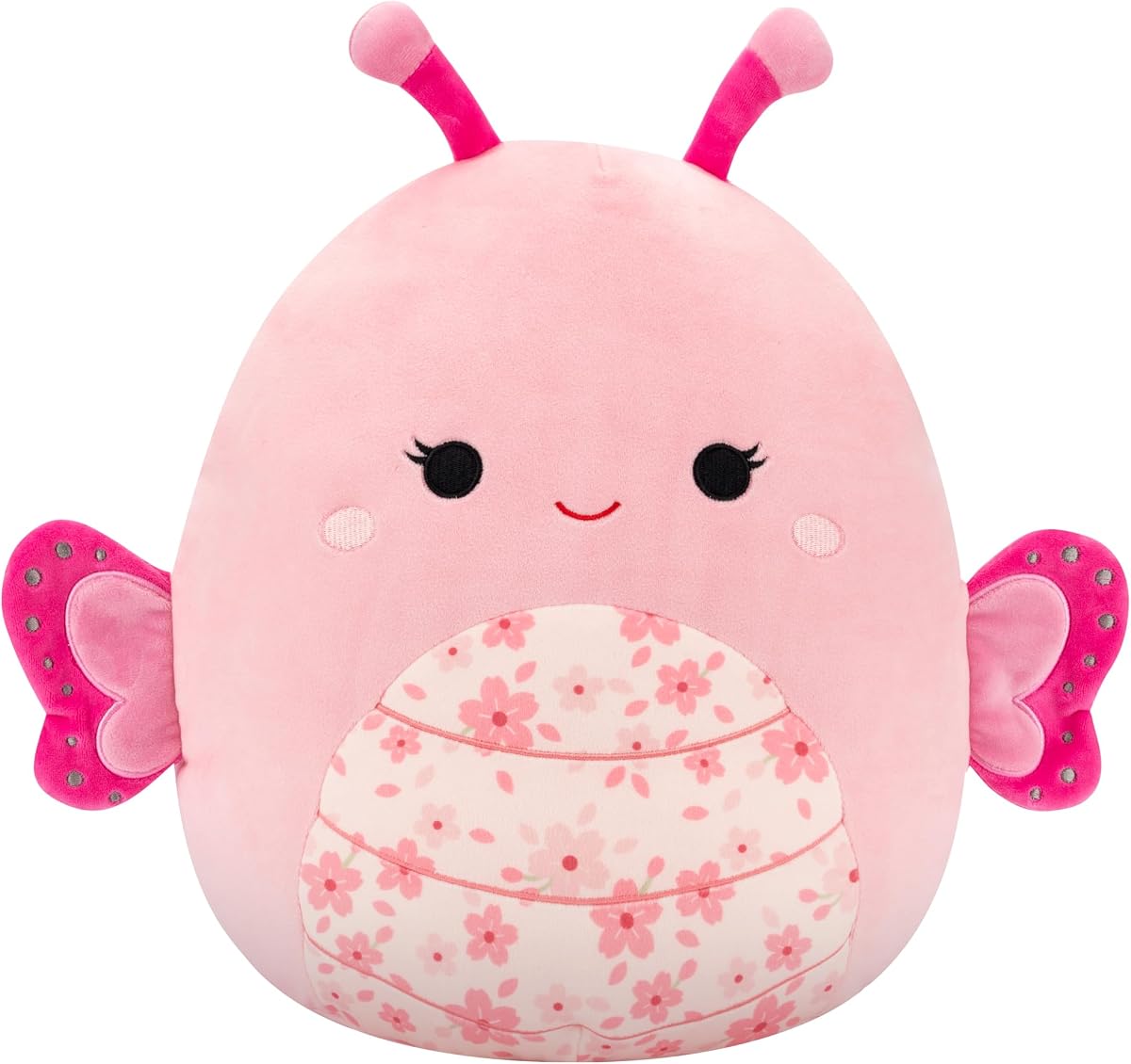 Original 12in Mogo The Pink Sakura Butterfly – Official Jazwares Plush (Medium-Sized)