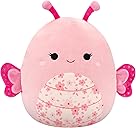 Squishmallows Original 12in Mogo The Pink Sakura Butterfly – Official Jazwares Plush (Medium-Sized)
