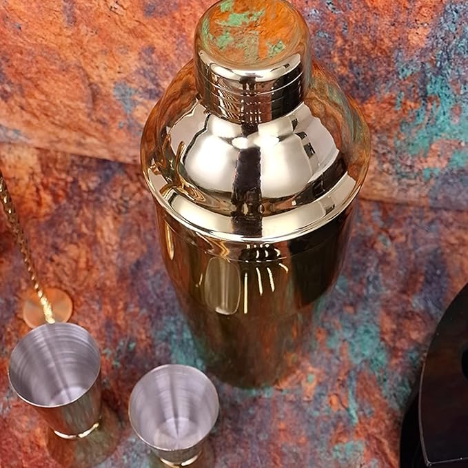 Set de 20 Piezas para Coctelería de Acero Inoxidable con Soporte miniatura 8