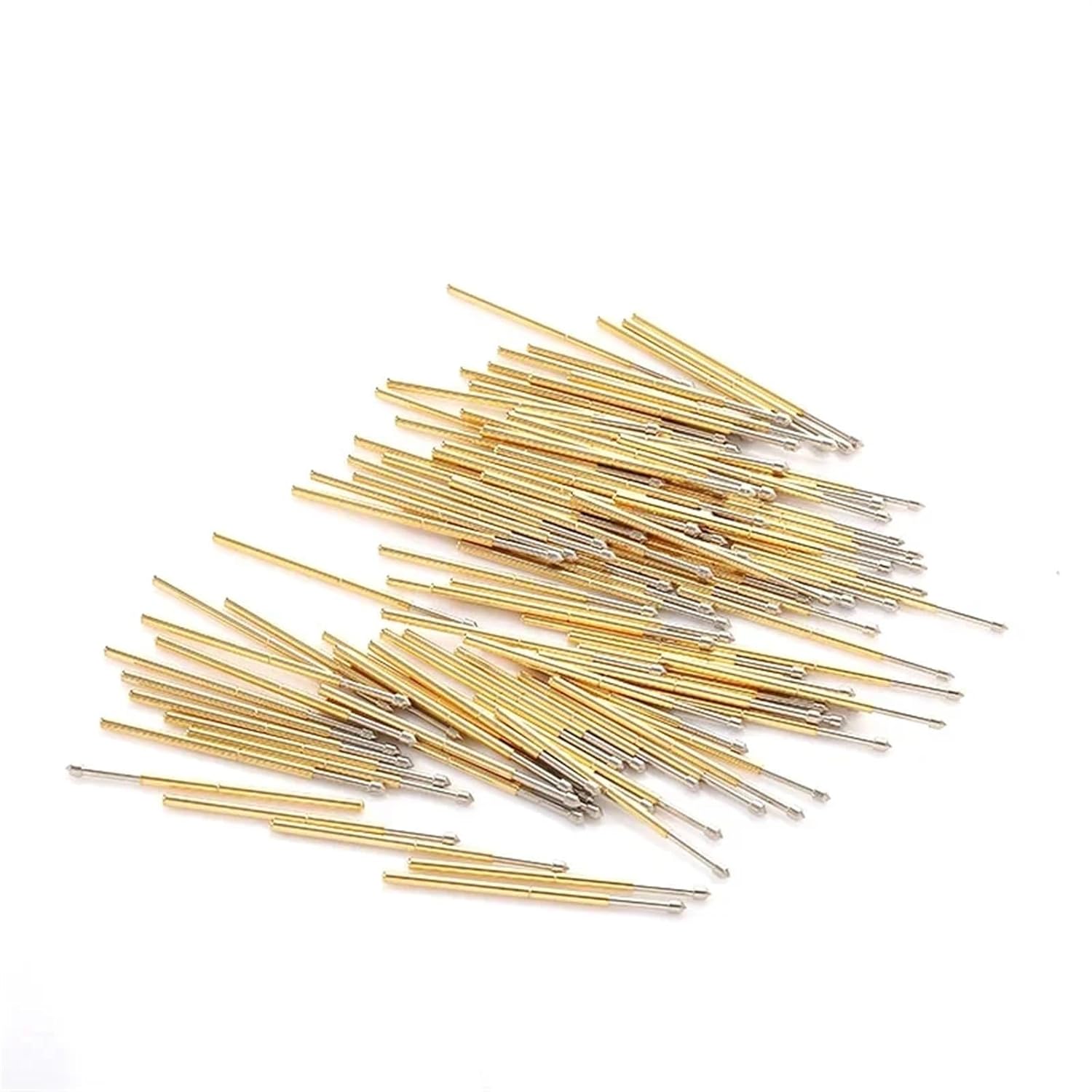 100PCS/Pack P100-E2 Conical Spring Test Needle Outer Diameter 1.36mm Total Length 333.5mm PCB Probe