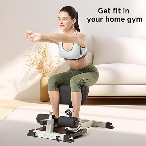 Miniatura 4 de Deep Sissy Squat Machine - Equipo de fitness para gimnasio en casa, entrenador de entrenamiento para sentarse y hacer ejercicio de piernas