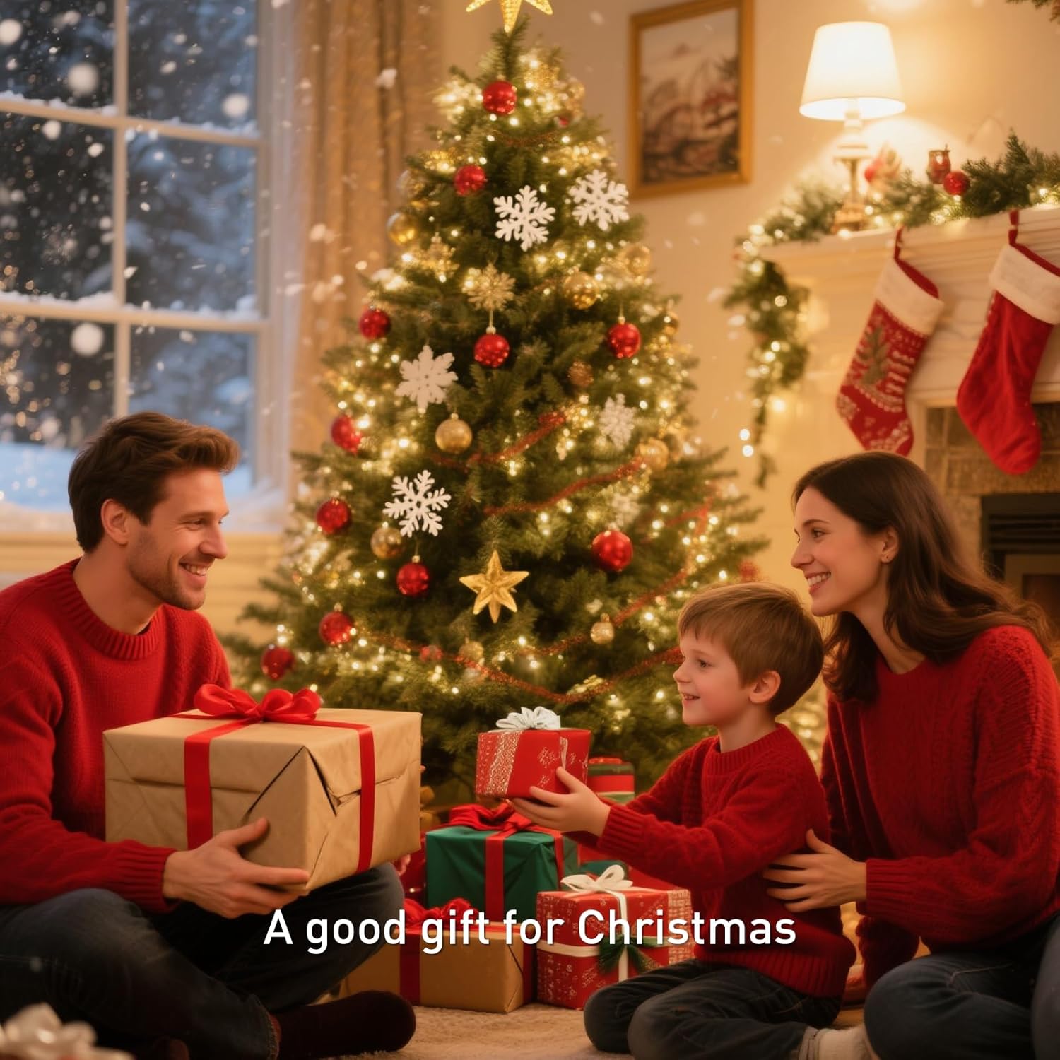 Christmas Tree Earrings Christmas Earrings for Women Dangling Sterling Silver Dangle Holiday Jewelry Xmas Gifts for Mom - Image 4