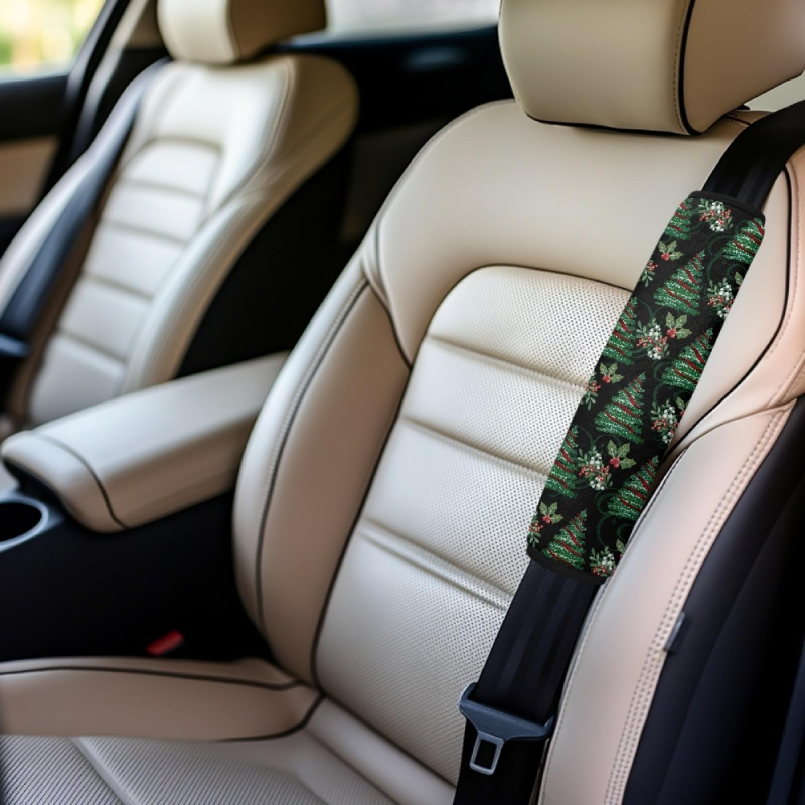 Protector Cinturon Coche Funda Almohadilla Cinturon Coche 21.6x29.7cm/4 Pcs