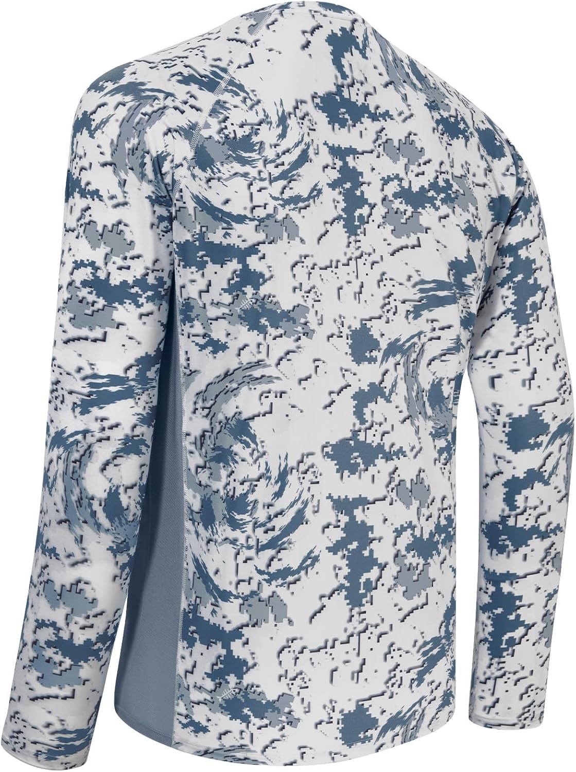 BASSDASH Men's Hunting Camo Performance Long Sleeve Shirt Fishing UPF50+ FS13M - Image 2