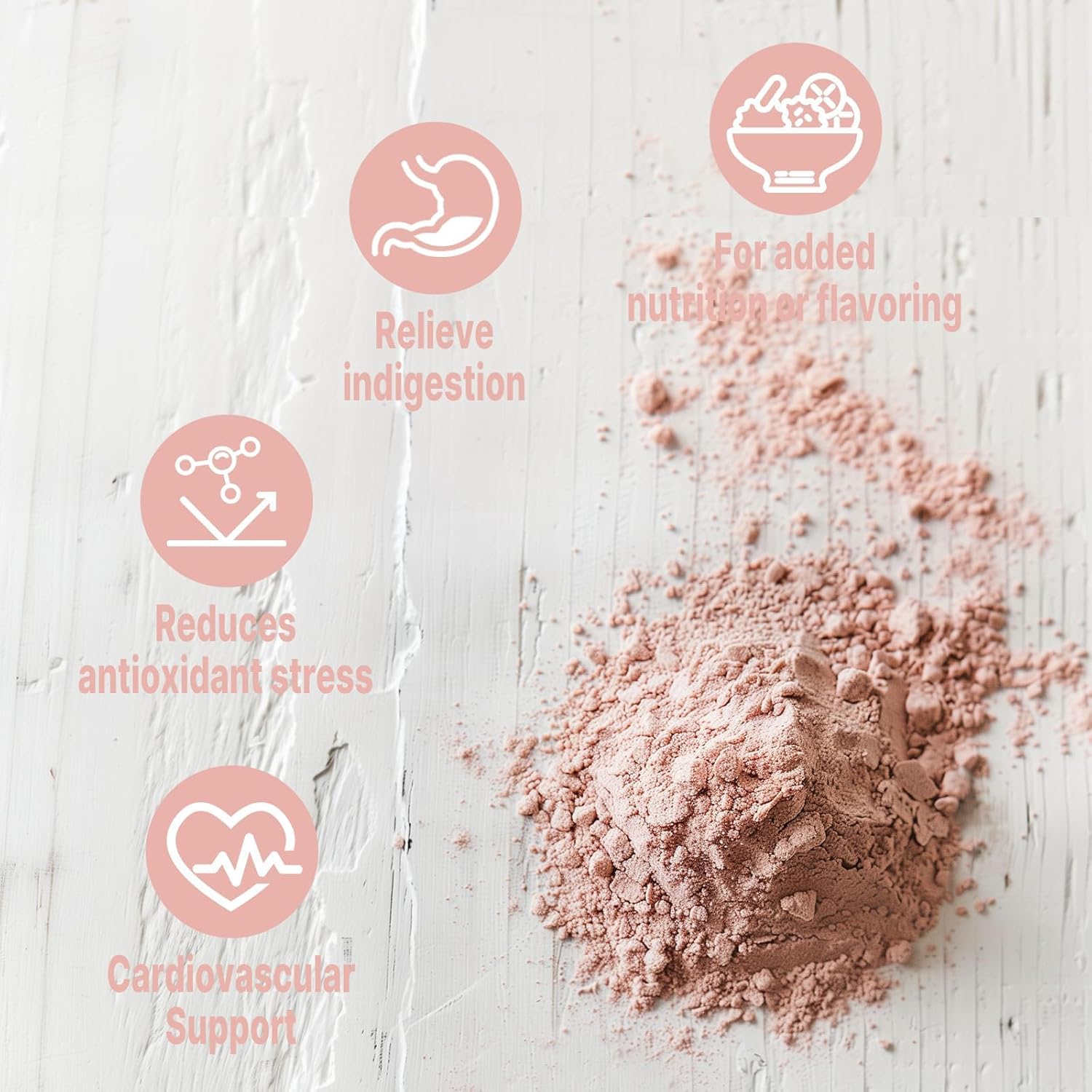 UNLEASH'D ORGANIC Organic Hawthorn Juice Powder 16 oz – 100% Pure Natural Superfood, Rich in Flavonoids & Plant Nutrients - Image 3