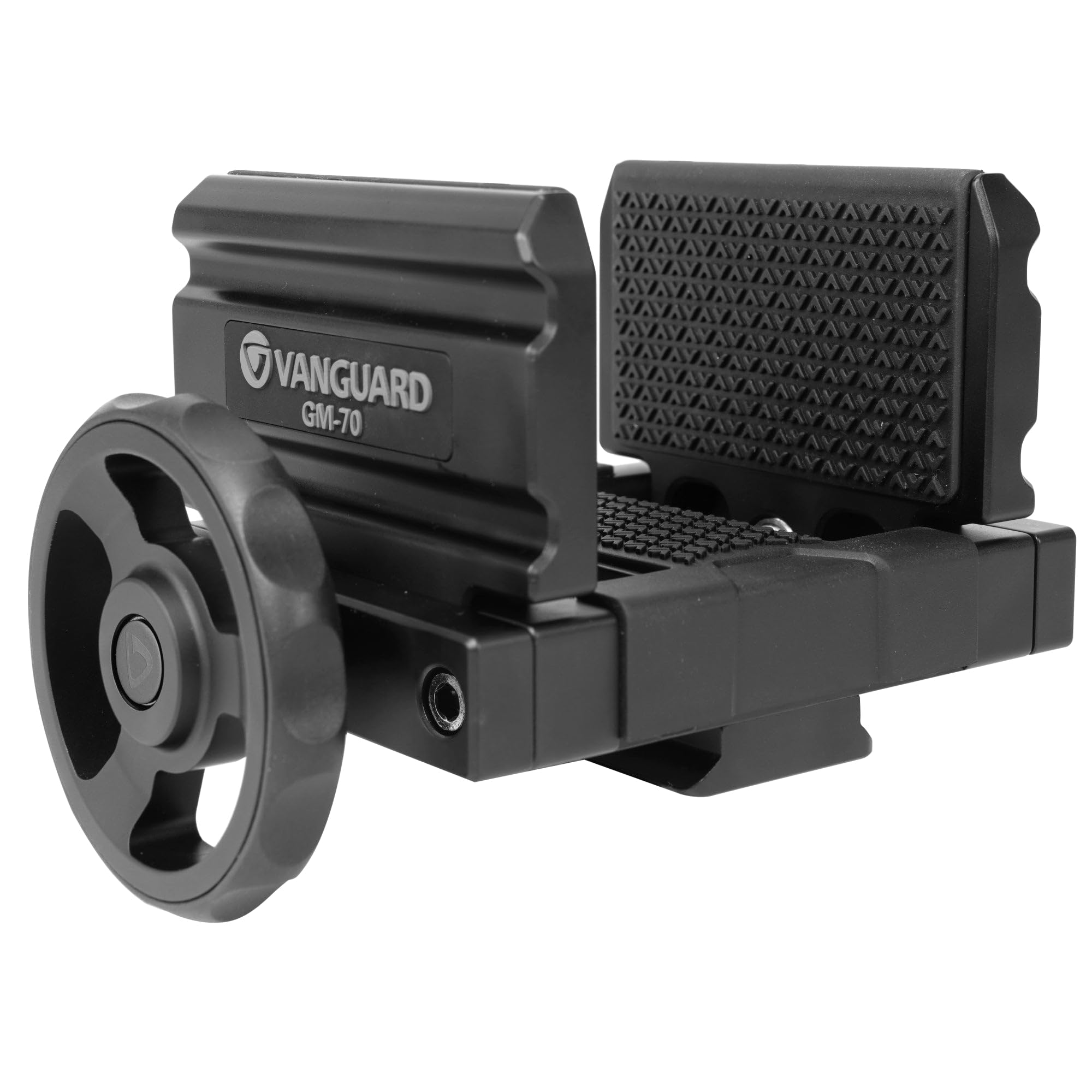 Vanguard Endeavor GM-70 - Abrazadera o mordaza de rifle para trípode
