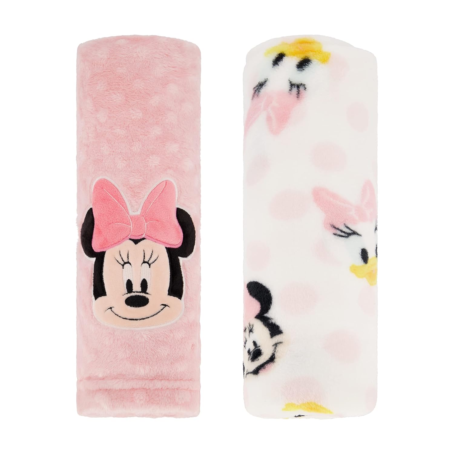 Disney 2-Pack Baby Blanket for Infants and Newborns, Plush Polka Dot Fleece Minnie Mouse Blanket, for Toddler Girls