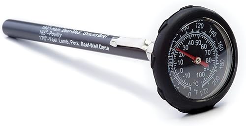 Miniatura 7 de GrillPro 11381 - Termómetros para carne 4 piezas con bisel color negro