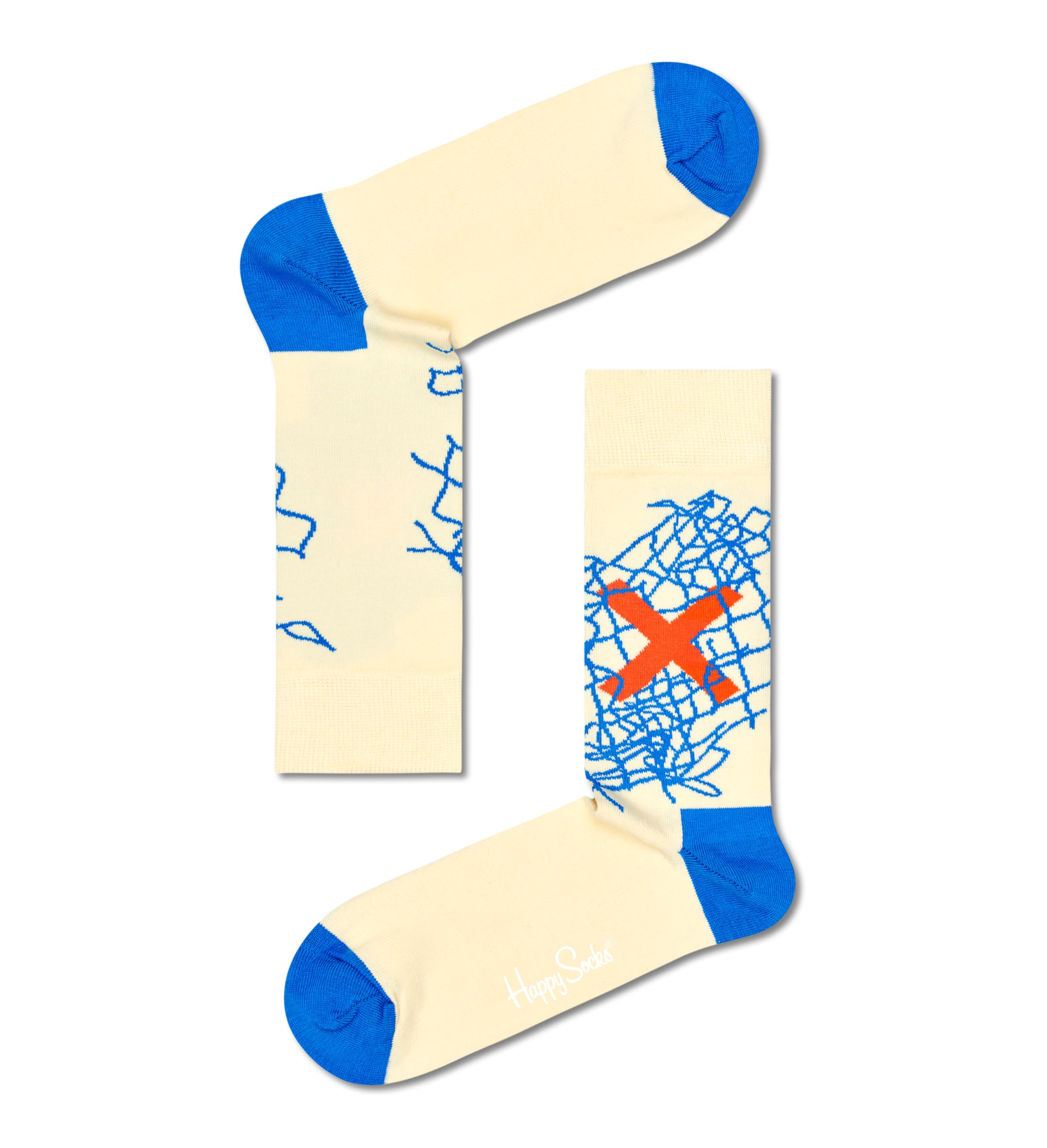Happy Socks Calcetines Azules – Calcetines de Algodón en Divertidas Cajas de Regalo – Calcetines para Hombre y Mujer