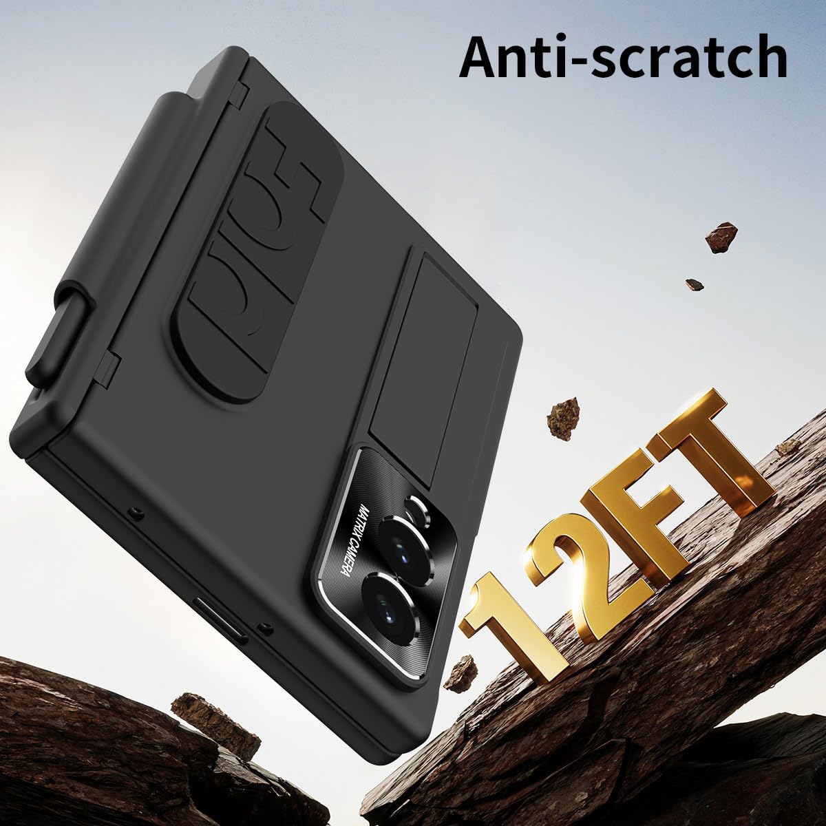 Custodia opaca slim for Samsung Galaxy Z Fold 8 stilo cinturino