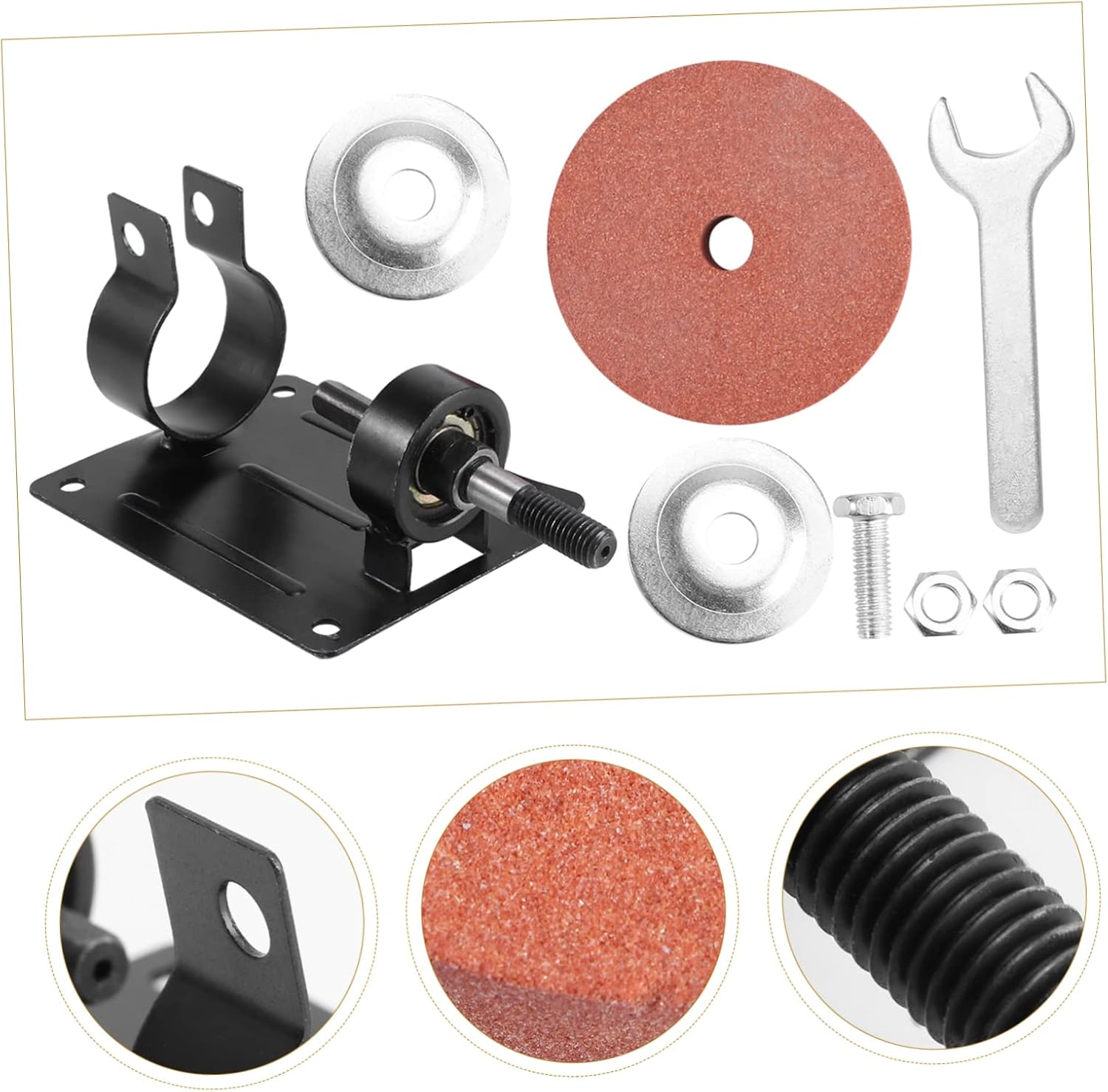 Electric Drill Rack for Polishing and Edging Metal and Jade Jewelry Support Base with Sand Wheel Electric Drill Holder for Jewelry Making and Metalworking
