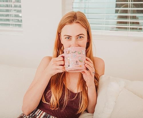 Miniatura 5 de Silver Buffalo Disney Princess Icons - Taza de cerámica para caravana, taza de café de viaje sin BPA para expreso, cacao, bebidas, artículos