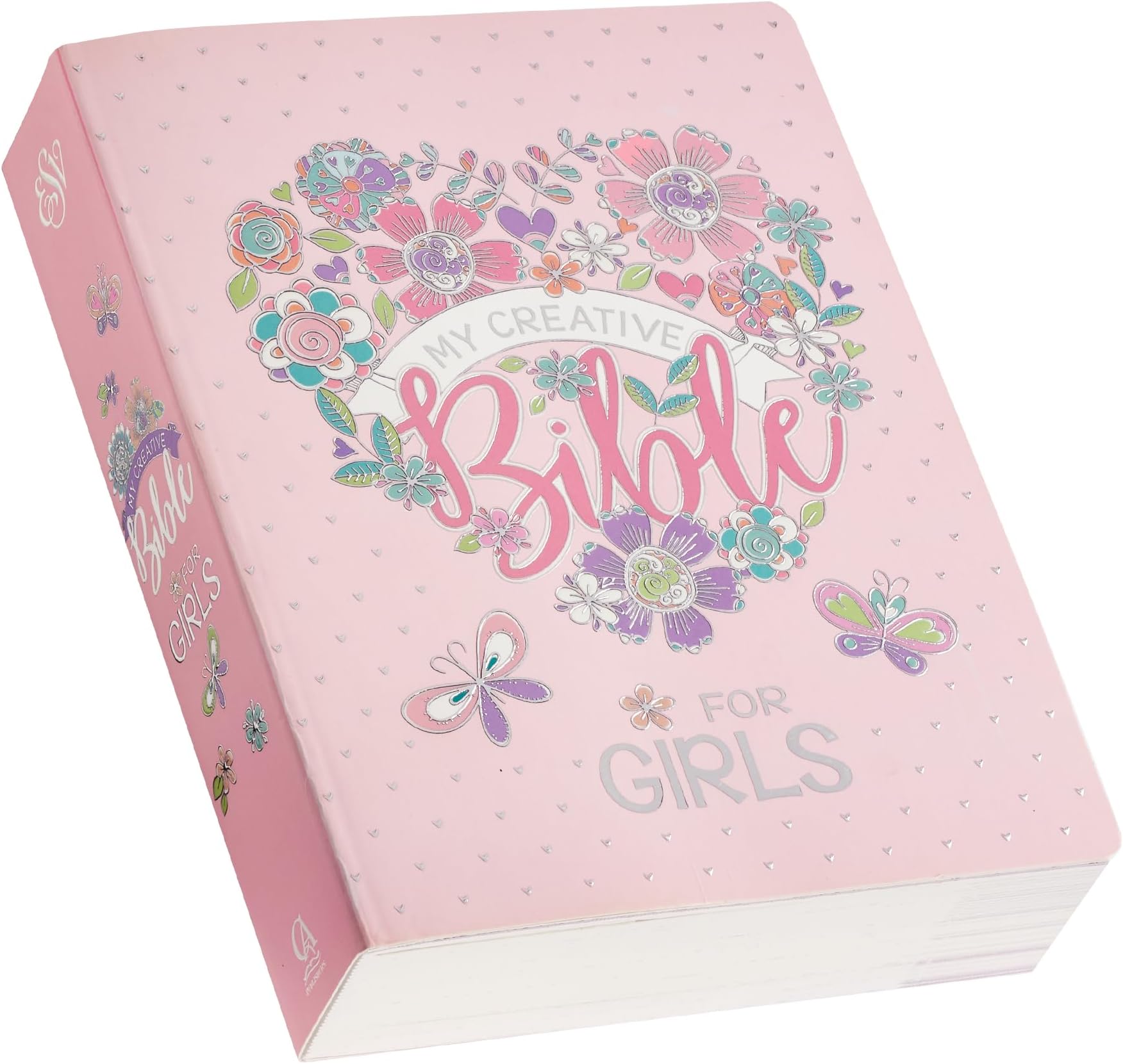 ESV Holy Bible, My Creative Bible For Girls, Softcover w/Ribbon Marker, Illustrated Coloring, Journaling and Devotional Bible, English Standard Version, Pink (ESV Creative Editions Girls)
