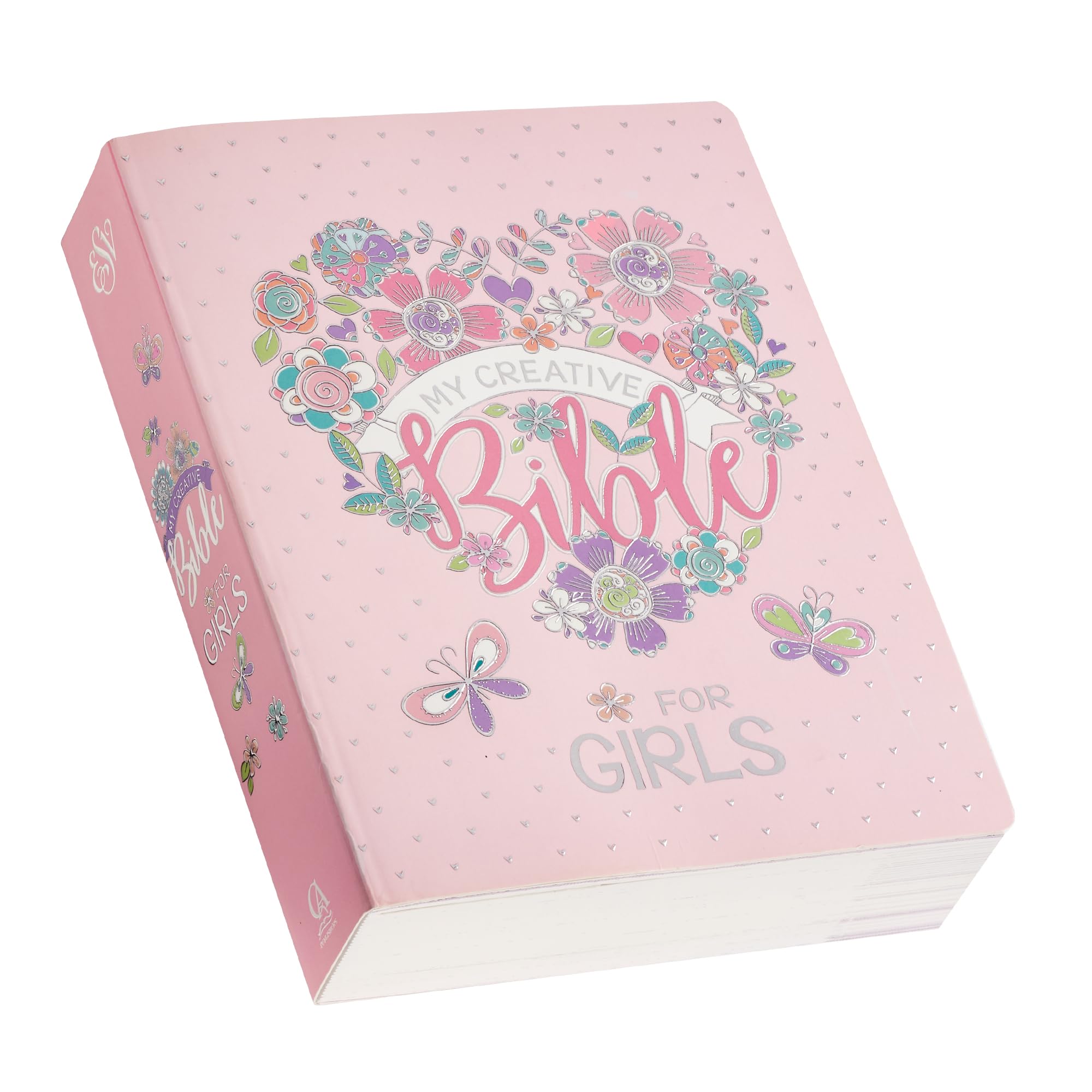 ESV My Creative Bible for Girls Softcover, Pink Floral Paperback – 5 Nov. 2018