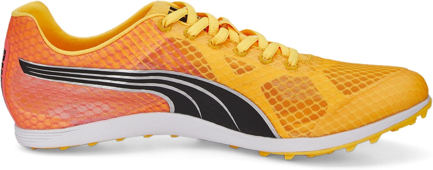 PUMA Mens Evospeed Crossfox 4 & Field Running Sneakers Shoes - Orange