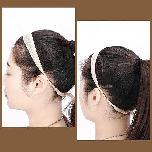Miniatura 6 de 3 rollos de cinta deportiva preenvoltura de 2.75 pulgadas x 90 yardas de espuma deportiva para cabello, tobillo, muñecas, rodillas deportivas (beige)