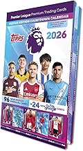 Topps Premier League 2026 - Debut Edition - Advent Calendar (96 Festive Parallel cards plus 24 Festive Freeze cards)