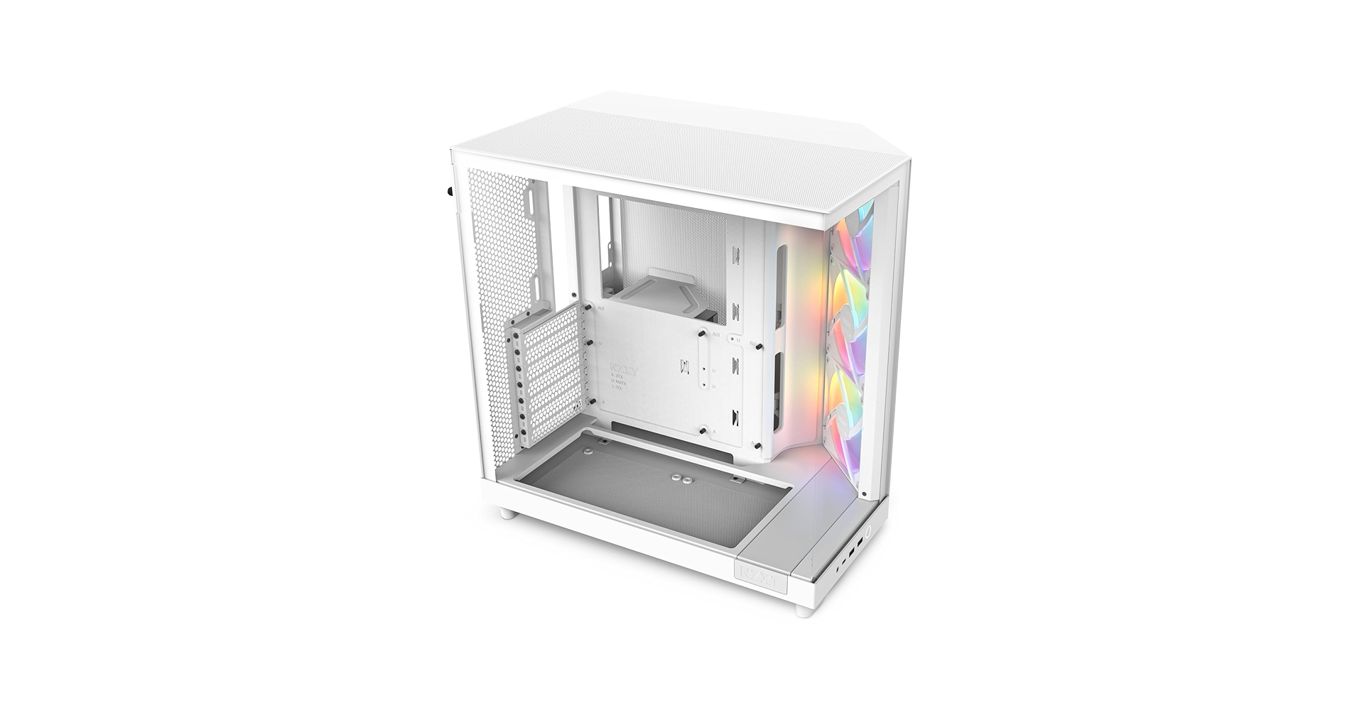Amazon.com: NZXT H6 Flow RGB Mid-Tower Airflow Case with 3